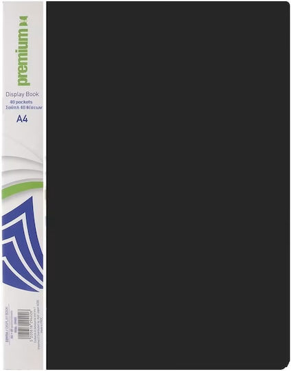 A&g Paper Σούπλ A4 Μαύρο 40 Θέσεων 29391
