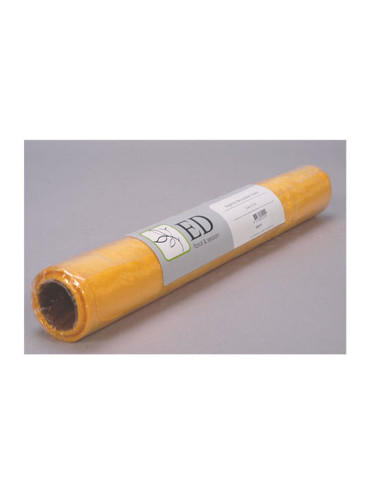 Mica Clothing Fabric Organza 10x40cm Yellow