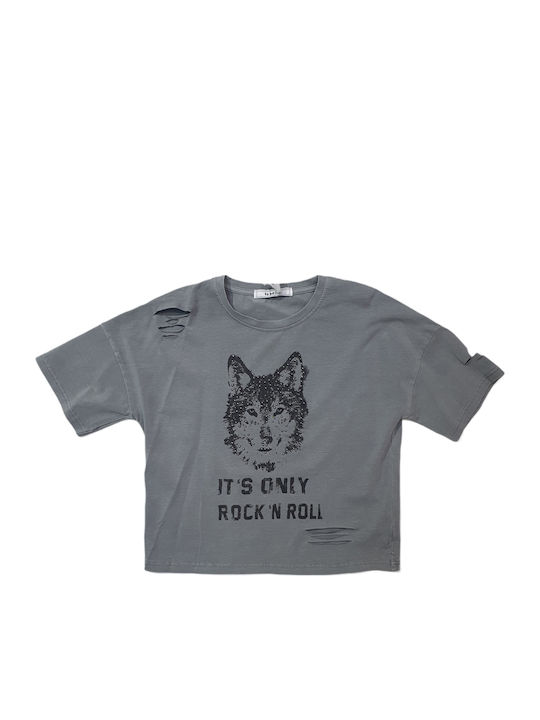 To Be Too T-shirt ΓΚΡΙ