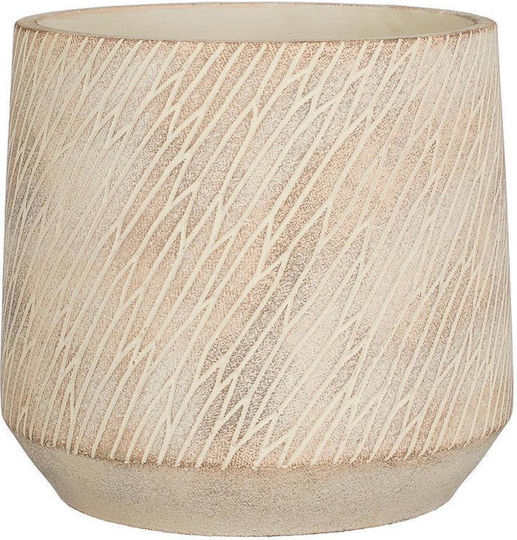 Mica Übertopf Keramik Beige