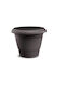 Atmosphera Festone Pot Charcoal 24x20cm.