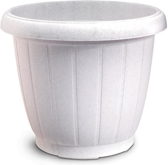 Atmosphera Delphi Flower Pot Granite 23x19cm