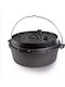 Origin Outdoors Dutch Oven Round Cast Iron 5.2lt 1pcs