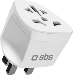 SBS Αντάπτορας Πρίζας σε Universal SBS Αντάπτορας Πρίζας σε Universal
