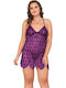 Moongirl Babydoll Purple Plus Size
