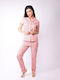 Sexen Summer Women's Pyjama Set Pink
