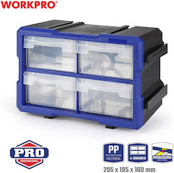 WorkPro Συρταριέρα Εργαλείων Πλαστική Π29.5xΒ19.5xΥ16εκ.