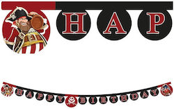 Banner Procos Happy Birthday Pirates Island