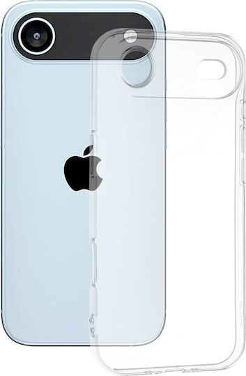 Techsuit Umschlag Rückseite Silikon Transparent (iPhone Air)