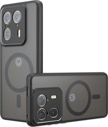 Techsuit Задна корица Силикон Черен (Motorola Edge 50 Ultra)