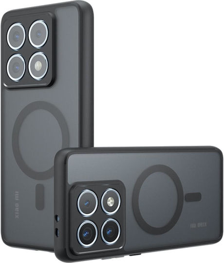 Techsuit Back Cover Silicon Negru (Xiaomi 14T Pro)