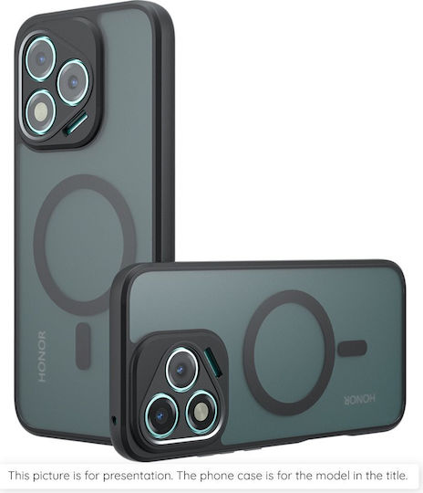 Techsuit Umschlag Rückseite Silikon Schwarz (Motorola Moto G86, Techsuit)