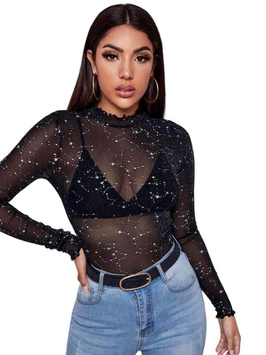 Woman's Fashion Blouse Black