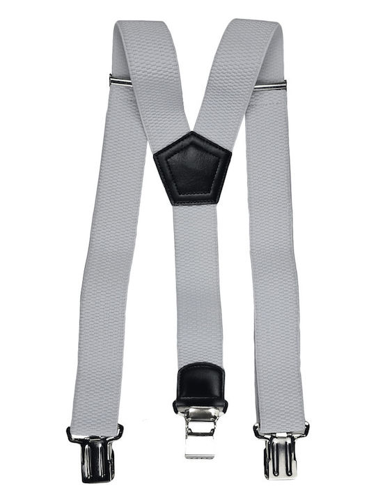Hosenträger 4cm Monochrome 3 Clips B-099 Weiß Mcan B-099 Weiß Hosenträger 4cm Monochrome 3 Clips B-099 Weiß Mcan B-099 Weiß