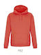 Sol's Condor Men's Long Sleeve Promotional Sweatshirt Pop Orange