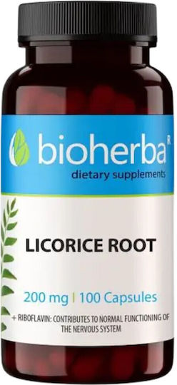 Bioherba Licorice Root 200мг 100 капси