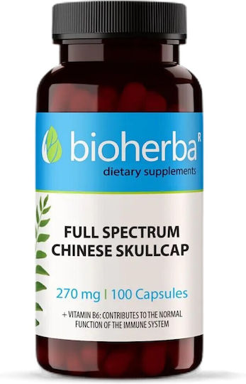 Bioherba Full Spectrum Chinese Skullcap 270мг 100 капси