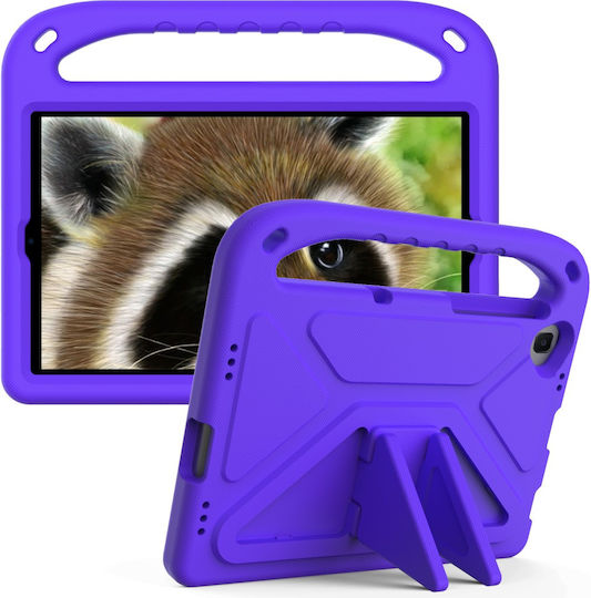 Erbord Umschlag Rückseite Robust für Kinder Lila (Lenovo Tab M10 HD 10,1 Gen 2, Tab M10 Plus)