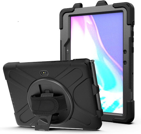 Erbord Umschlag Rückseite Drehbar Robust Schware (Samsung Galaxy Tab Active Pro, Active4 Pro)