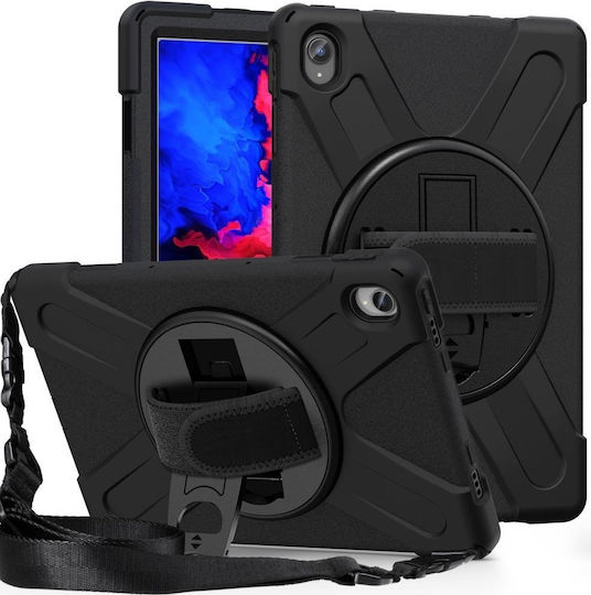 Back Cover Περιστρεφόμενη Ανθεκτική Μαύρη (Lenovo Tab P11 TB-J606F, Tab P11 5G)