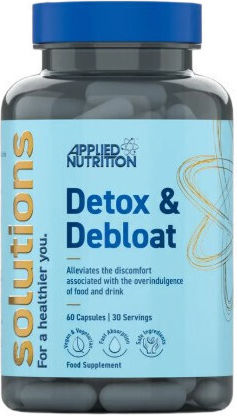 Applied Nutrition Solutions Detox & Debloat 200мг Специална Хранителна Добавка за Стрес 60 Капсули