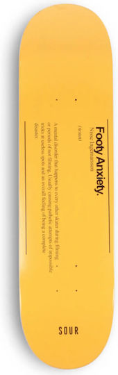 Sour Solution Sour Pro Скейтборд Къса дъска Жълта