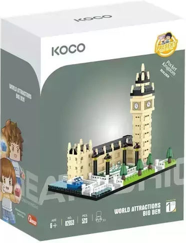 IM Master Big Ben Building Blocks for 8 Plus Years 523 Pieces