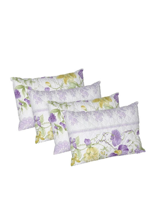 Alcam Wild Bed Pillow Microfiber 50x70cm 4 Pieces