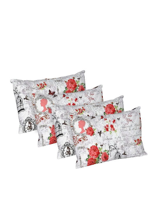 Alcam Romance Bed Pillow Microfiber 50x70cm 4 P...