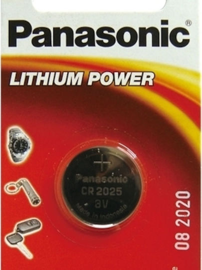 Panasonic Батерия Литий За часовници CR2025 3V 1бр