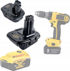 Dewalt Dc9096 Adapter Dewalt Battery Dca1820 Black