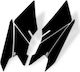 Gpk 3D Side Stickers Set Footrest Honda PCX 125 2025-2026 Black