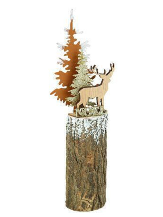 Beauty Home Christmas Wooden Figure Length 5cm