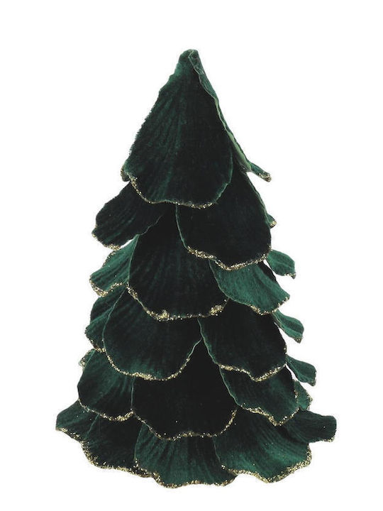 Christmas Decorative Fabric Tree 16cm Green