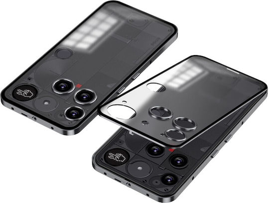 Aluminium Alloy Umschlag Rückseite Kunststoff Gray (Nothing Phone (3))