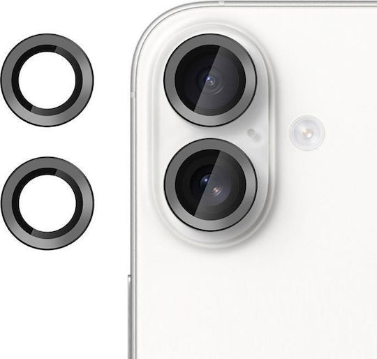 Kalebol Camera Protection Tempered Glass Black for the iPhone 17