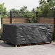 vidaXL Waterproof Dining Table Cover Black 240x...
