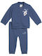 Kids Sweatpants Set Blue 2pcs Minicats