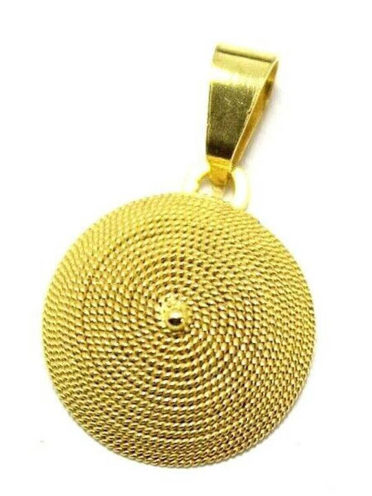 Byzantine Talisman Tree Gold 14K with Zircon