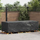 vidaXL Wasserdicht Schutzhülle Esstisch 270x110x70cm in Schwarz Farbe 1Stück