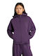 Z.n.e. Fz Plum Women's Short Lifestyle Jacket for Winter with Hood Plum