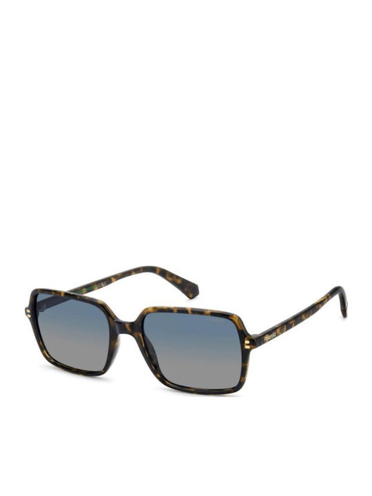 Polaroid Women's Sunglasses with Brown Tartarug...
