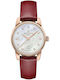 Certina Women's Watch Automatic with Burgundy Metal Bracelet