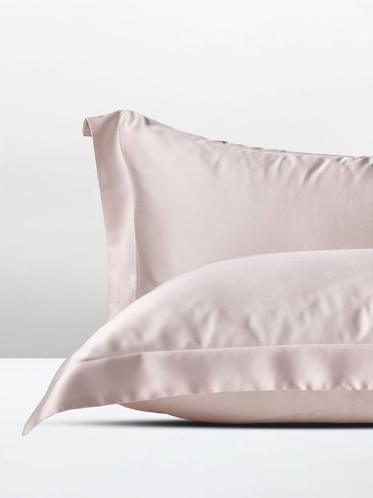 Charisma Tencel Pillowcase Set Rose 52x78cm.