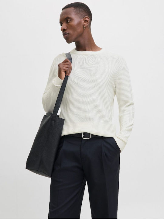 Jack & Jones Long Sleeve Sweater White