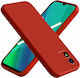 Silicone Back Cover Red for Vivo Y01