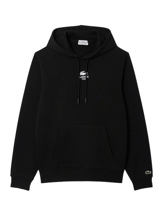 Lacoste Sweatshirt Black SH1323-HDE | Skroutz.mt