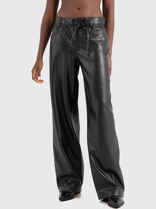 Only Mw Women's Fabric Trousers Black