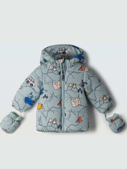 Hashtag Kids Casual Mint Jacket