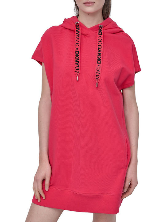 DKNY Мини Спортна Рокля Розова